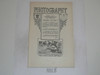 Photography Merit Badge Pamphlet, Type 2, White Cover, 1924 Printing