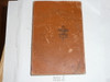 1913 Boy Scout Handbook, First Edition, Seventh Printing, RARE ORANGE Cover, printed "Fourth Edition" on title page, Minimal wear, Very Good Condition