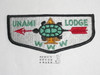 Order of the Arrow Lodge #1 Unami s1 Flap Patch