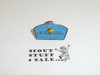 1993 National Jamboree Jayhawk Area Council JSP Shaped Pin