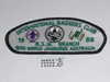 1987-1988 Boy Scout World Jamboree Badgers Club JSP Patch