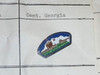 Central Georgia Council CSP Shaped Pin - Scout