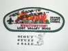 Orange County Council sa100:3 Council Shoulder Patch - 2002 Lost Valley Fire