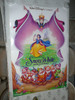 SNOW WHITE ORIG DISNEY MOVIE POSTER Re-release DOUBLE SIDED w/serial number