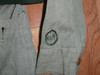 1930's Official Girl Scout Uniform Dress with Patches and Belt