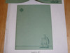 1930's Official Girl Scout Stationary - 12 pieces