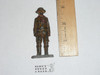 1920's Vintage Barclay Manoil Lead Toy Boy Scout Figure Standing Scout #3