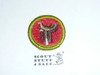 Horsemanship - Type G - Fully Embroidered Cloth Back Merit Badge (1961-1971)