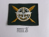 Explorer Scout, Post Secretary Position Patch, 1950's
