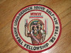 Order of the Arrow Lodge #436 Ashie 1985 Fellowship Patch - Scout