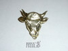 Old Region 12 Steer Head Neckerchief Slide