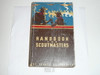 1952 Handbook For Scoutmasters, Fourth Edition, Sixth Printing, lite use