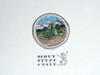 Camping (Silver bdr) - Type G - Fully Embroidered Cloth Back Merit Badge (1961-1971)