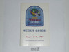 1989 National Jamboree Scout Guide