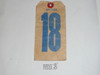 1964 National Jamboree Luggage Tag, used