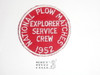 National Plow Matches Explorer Service Crew Patch, 1952