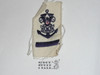 Sea Scout Rank Patch, Apprentice on White Twill, 1960's
