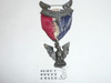 Eagle Scout Medal, Robbins 1B, 1925-1926, Closed Beak, some fraying to ribbon