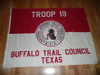 1957 National Jamboree Troop 19, of the Buffalo Trail Council, Troop Flag