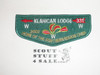 Order of the Arrow Lodge #331 Klahican s47 2002 Southern Region Chief Flap Patch
