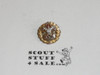 Assistant Scout Executive Lapel Pin, Tall Crown, Horizontal Spin Lock Back