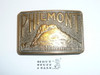 Philmont Scout Ranch, Heavy Brass Belt Buckle