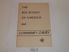 1946 The Boy Scouts of America and Community Chests Pamphlet