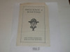 1933 Influence of Scouting, Why Every Community Should Have Scouting