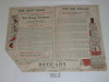 1919 Worth Looking Into, Boy Scout and Boys Life Promotional Brochure