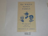 1930's The Whole Scout Family, Boy Scout Promotional Brochure