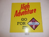 1983 National High Adventure Promotional Brochure for all Bases