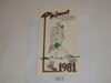 1981 Philmont Scout Ranch Brochure