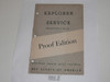 Explorer Leaders' Basic Training, Explorer Service Instructor's Guide, Proof Edition, 10-50 printing