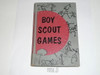 Boy Scout Games, Hardbound, 8-54 printing