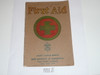 First Aid Merit Badge Pamphlet, Type 3, Tan Cover, 2-32 Printing