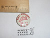 Fire Brigade BSA 1952-53 Celluloid Boy Scout Button