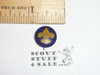 Boy Scout Emblem Celluloid Boy Scout Button, 1930's