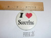 I Love Scouting 2" Celluloid Boy Scout Button