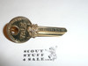 New York City 1963 Yale Brass Key Boy Scout Tie Bar