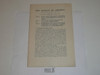 1939 National Office Bulleting to Executives, 1939 series Bulletin #9