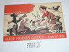 Generic BSA National Supply Cartoon Post card, Made Friends Quickly, 1958