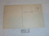 Generic BSA National Supply Cartoon Post card, No Trouble Getting Up There, 1947