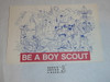 Be a Boy Scout Promotional Post card