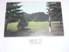 Camp Miakonda Totem Pole and campsite Post card
