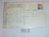 Fort Mackinac Flag Ceremony Post card, 1983