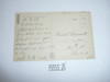 Teen's Boy Scout Postcard, Dine With You? Delighted!