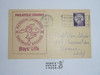 1960 National Jamboree Boys' Life Exhibit Postcard, With Jamboree Cancellation