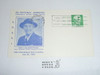 1969 National Jamboree SOSSI Postcard For Lady Baden Powell Get Together And Cancelled with National Jamboree Cancellation