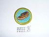 Leatherwork - Type H - Fully Embroidered Plastic Back Merit Badge (1972-2002)
