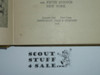 1912 Boy Scout Handbook, First Edition, Fourth Printing, Hardbound